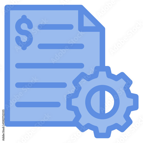 Claims Processing Icon Element For Design