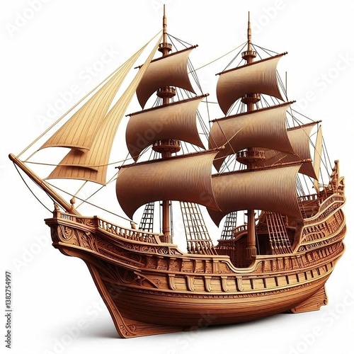 pirate ship model
