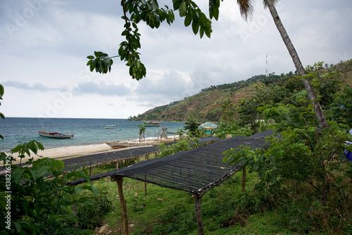 Lake Tanganyika shore view in Kigoma, Tanzania on october 24, 2024