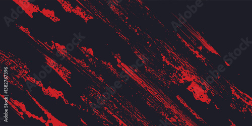 Latest luxury orange, red and black grunge brush abstract vector design eps10.