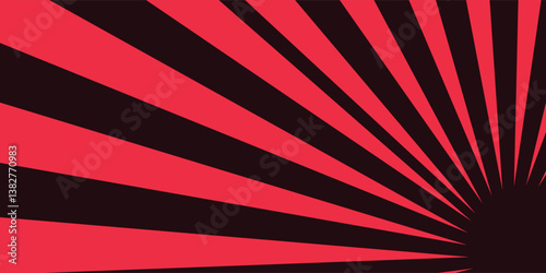 Colorful ray abstract background