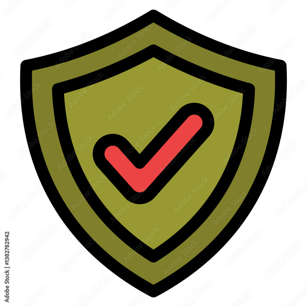 Shield Protection Icon Element For Design Shield Protection Icon Element For Design