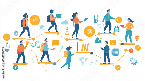 Team Collaboration Global Project Workflow