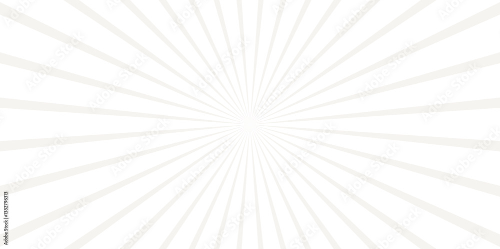Obraz premium Sunburst background with grey rays. Abstract summer sun shine.vector illustration Light sunburst background. Spiral lines seamless texture background