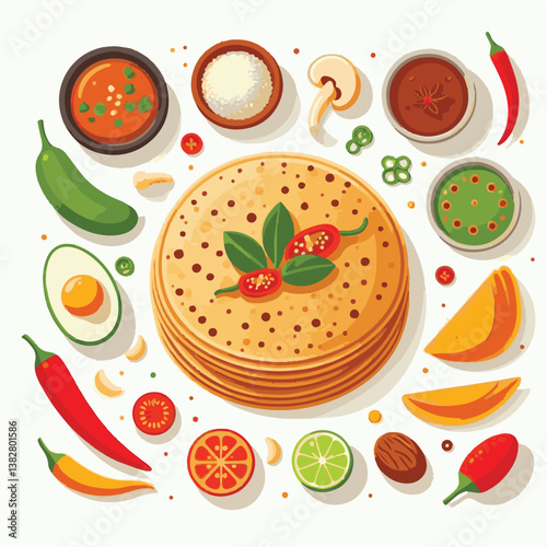 food, chutney, breakfast, indian, healthy, sambar, restaurant, dosa, meal, traditional, sambhar, masala, cuisine, vegetarian, asian, india, curry, plate, kerala, served, delicious, masala dosa, fresh,