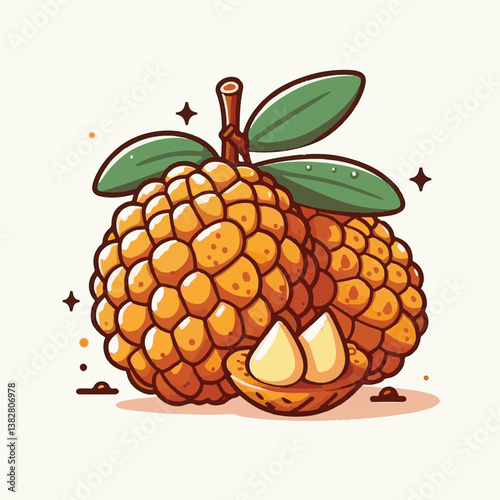 fresh, cempedak, food, yellow, fruit, asian, ingredient, exotic, raw, sweet, tropical fruit, tropical, tasty, foodstuffs, fruit flesh, nature, uncooked, healthy, delicious, produce, piece, background,