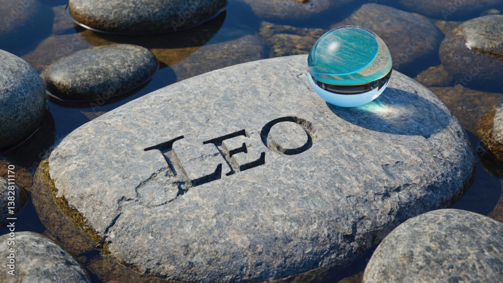 Analogical image of search engine optimization represented with natural materials.