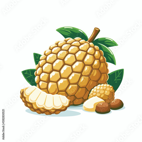 fresh, cempedak, food, yellow, fruit, asian, ingredient, exotic, raw, sweet, tropical fruit, tropical, tasty, foodstuffs, fruit flesh, nature, uncooked, healthy, delicious, produce, piece, background,