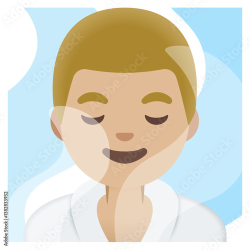 Man Face Massage
