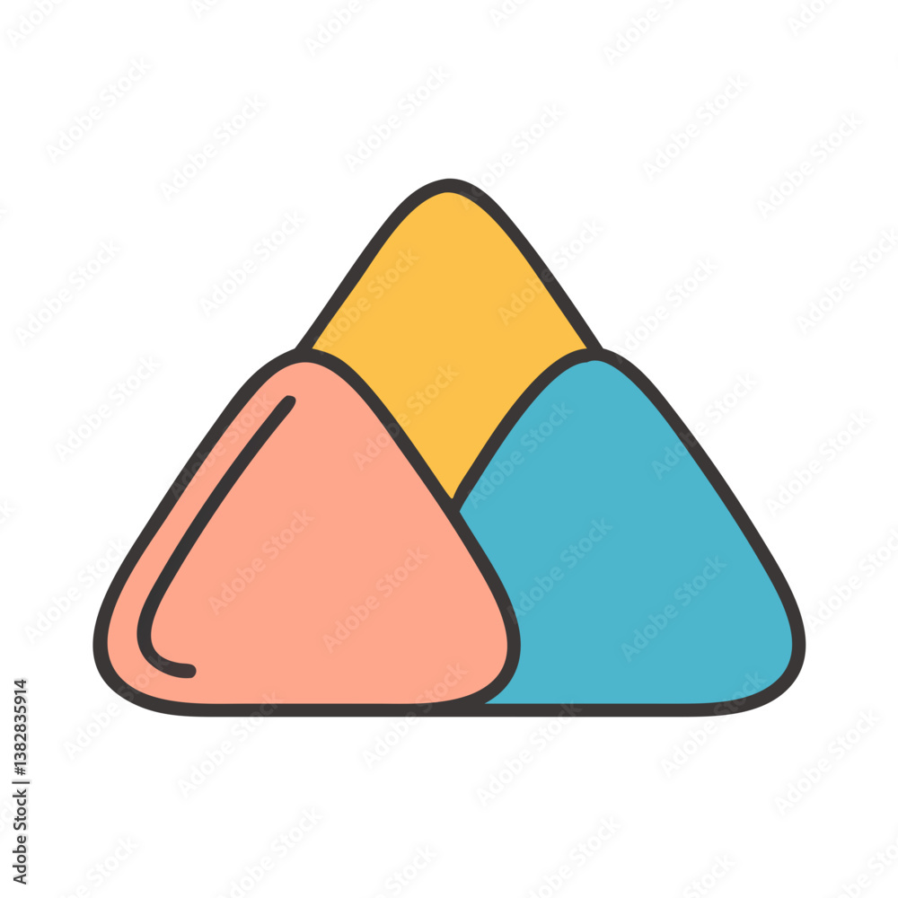 Fototapeta premium Chalk Icon for Writing