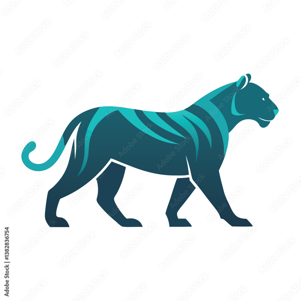 Fototapeta premium zebra vector illustration