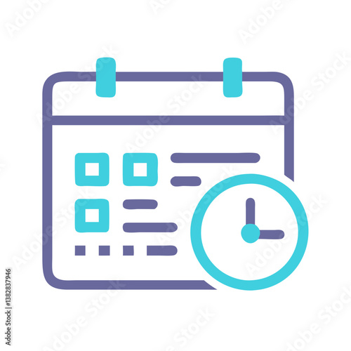  Educational Class Timetable Icon