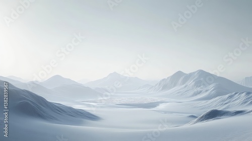 Wallpaper Mural A crisp 3D close-up of a fresh waffle with syrup and butter, displayed on a white background with space available Torontodigital.ca