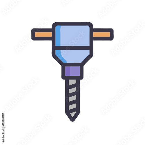  Educational Drill Bit Icon