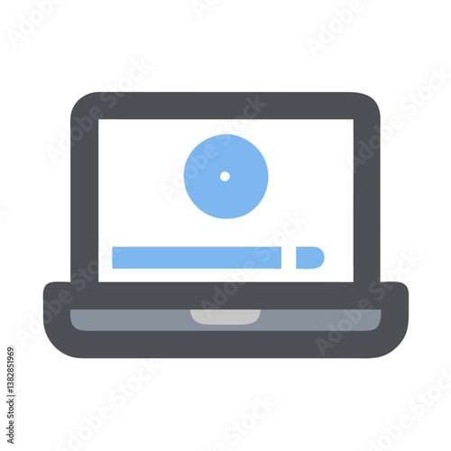 Wallpaper Mural  Innovative Laptop Concept Icon Torontodigital.ca