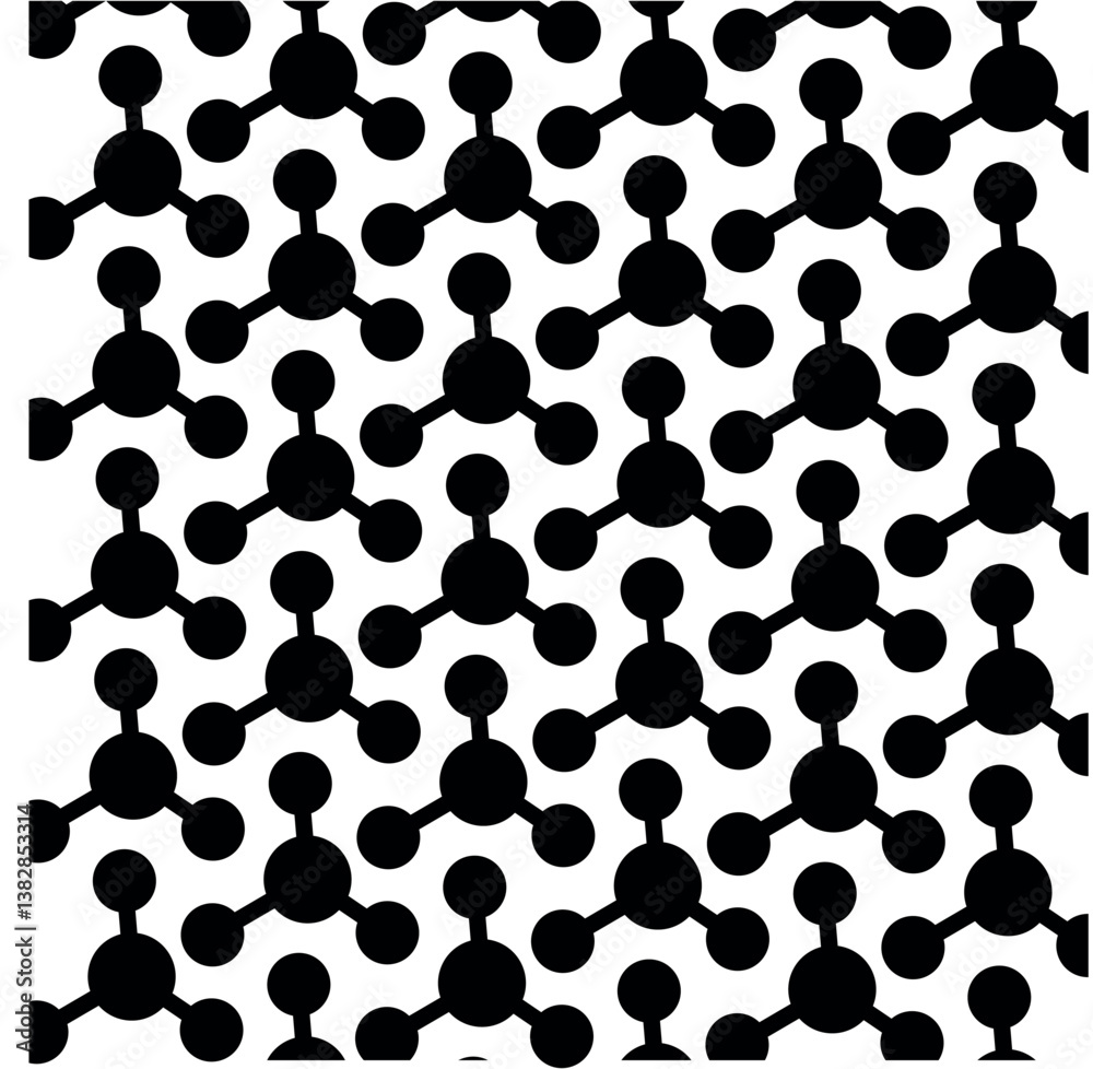 black and white seamless pattern with dots black and white seamless pattern with dots
