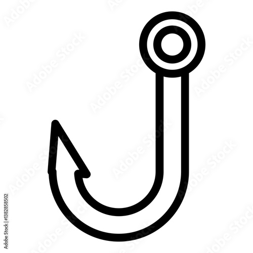 Fish Hook Icon