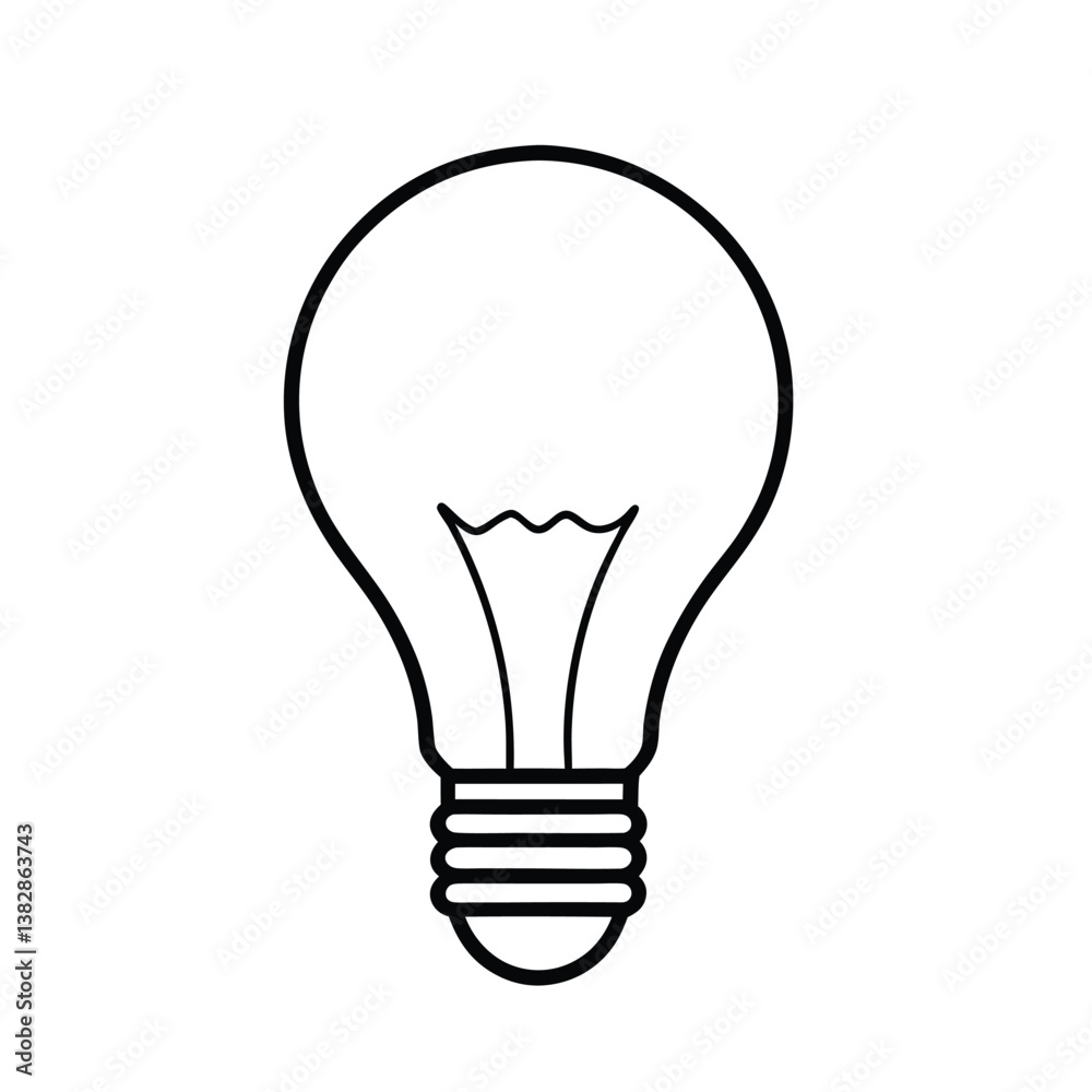 light bulb vector illustration light bulb vector illustration