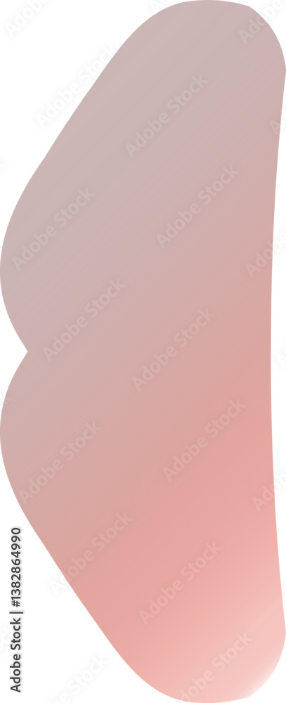 Fototapeta premium Abstract Minimalist Gradient Icon – Versatile Glossy Symbol for Modern Digital Interfaces and Creative Design Projects