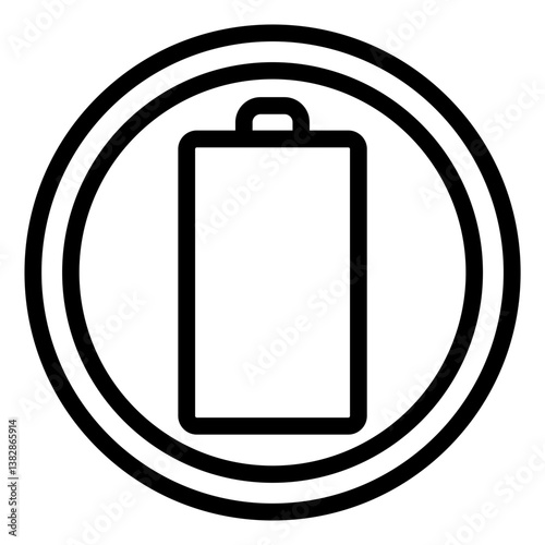 Empty Battery Icon