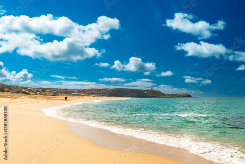 Fototapeta Naklejka Na Ścianę i Meble -  Sardegna, spiaggia di Pistis, Arbus, Italia, Europa occidentale 