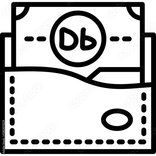 Sao Tome and Prince Wallet Icon