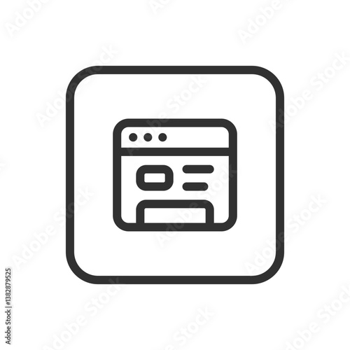 Browser Internet Web Network Site - Online Platform and Connectivity Icon