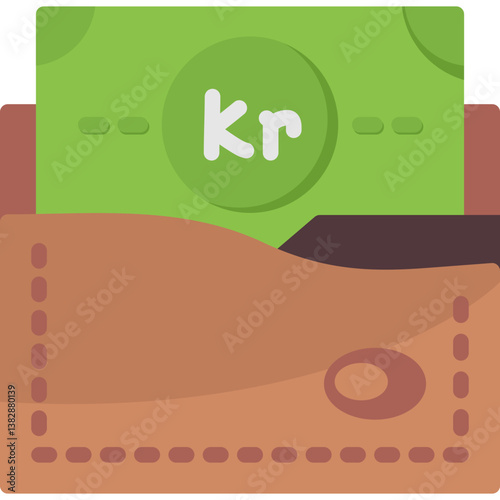 Greenland Wallet Icon