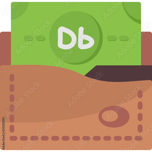 Sao Tome and Prince Wallet Icon