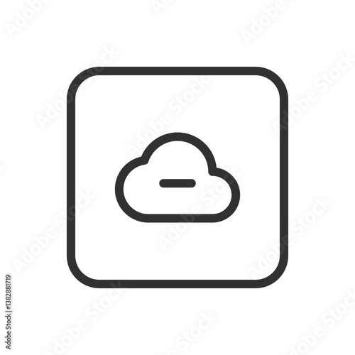 Cloud Storage Minus - Data Removal and Cloud Storage Management Icon