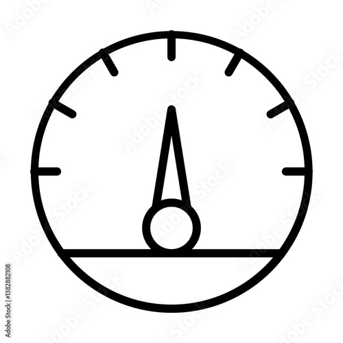 Startup Accelerator Vector Iine Icon Design