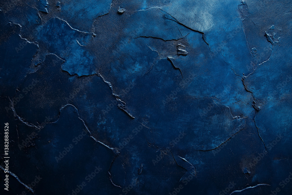 Fototapeta premium Dark blue textured background