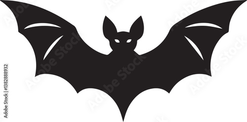 Bat vector illustration. Bat icon