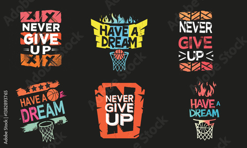 New trendy T-shirt vector image bundle 