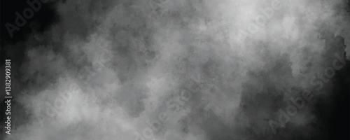 Worn and faded grunge-style black and gray watercolor wash with subtle cloudy details

