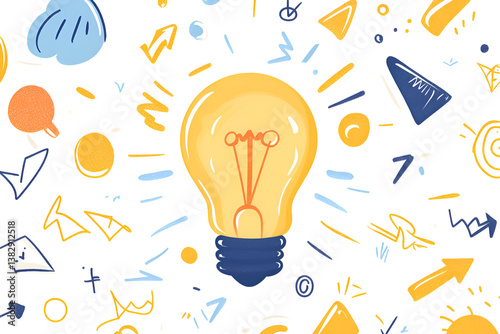 Creative thinking concept
