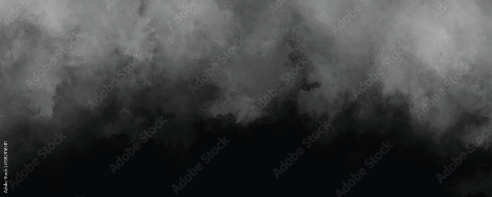 Distressed and faded black and gray watercolor background with a soft artistic effect
Distressed and faded black and gray watercolor background with a soft artistic effect