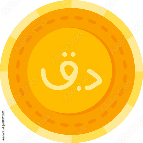 Qatar Coin Icon