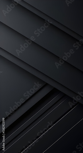 Wallpaper Mural modern abstract background in black and deep gray Torontodigital.ca