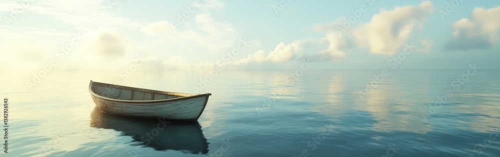 Serene Beach View with Clear Turquoise Water and Blue Sky Serene Beach View with Clear Turquoise Water and Blue Sky