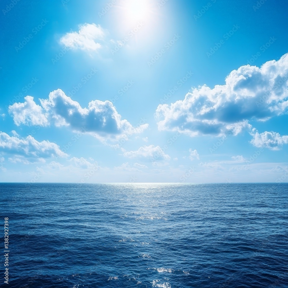 custom made wallpaper toronto digitalSerene Beach View with Clear Turquoise Water and Blue Sky