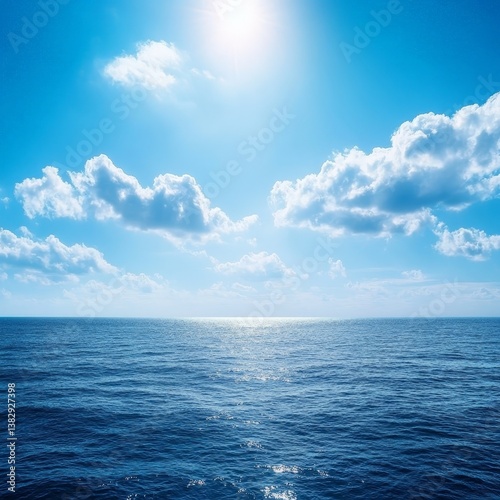 Wallpaper Mural Serene Beach View with Clear Turquoise Water and Blue Sky Torontodigital.ca