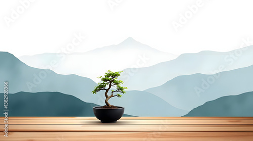 mountain landscape in the mountains