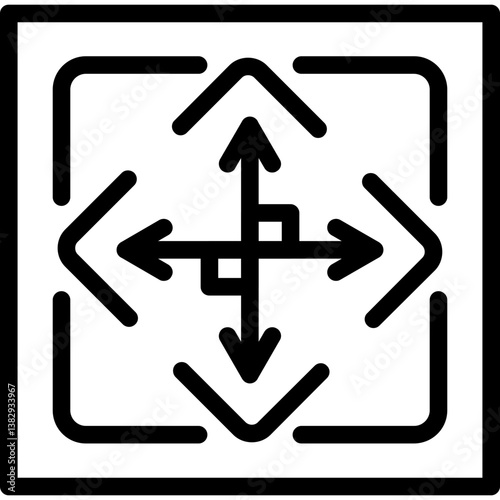 Perpendicular Icon