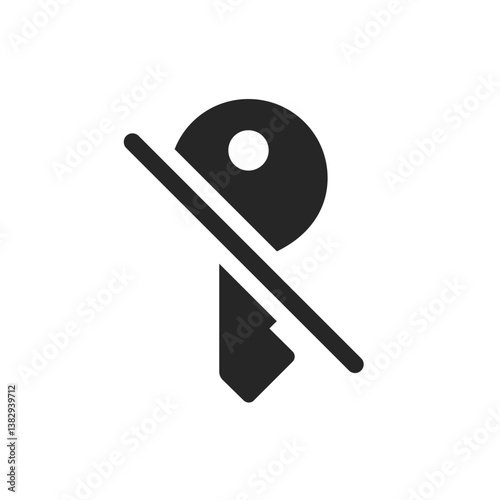 Key Disabled Filled