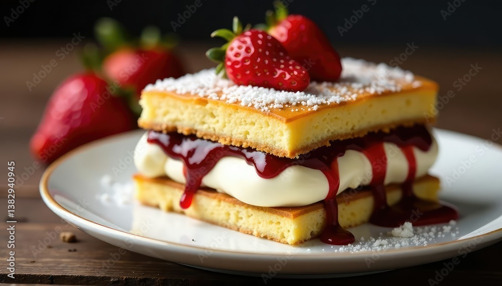 Classic Italian dessert, layers of coffee-soaked ladyfingers and mascarpone cream , sweet treat, treat Classic Italian dessert, layers of coffee-soaked ladyfingers and mascarpone cream , sweet treat, treat