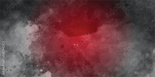 Wallpaper Mural Luxuery Red grunge texture and Old wall texture cement black red background abstract dark color design are light with white gradient background. Torontodigital.ca