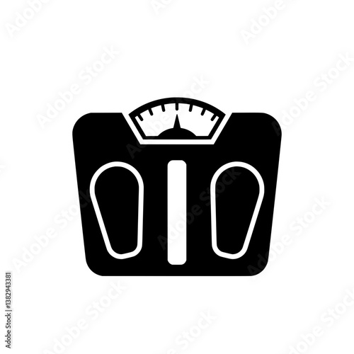 Bathroom Weight Scale Icon