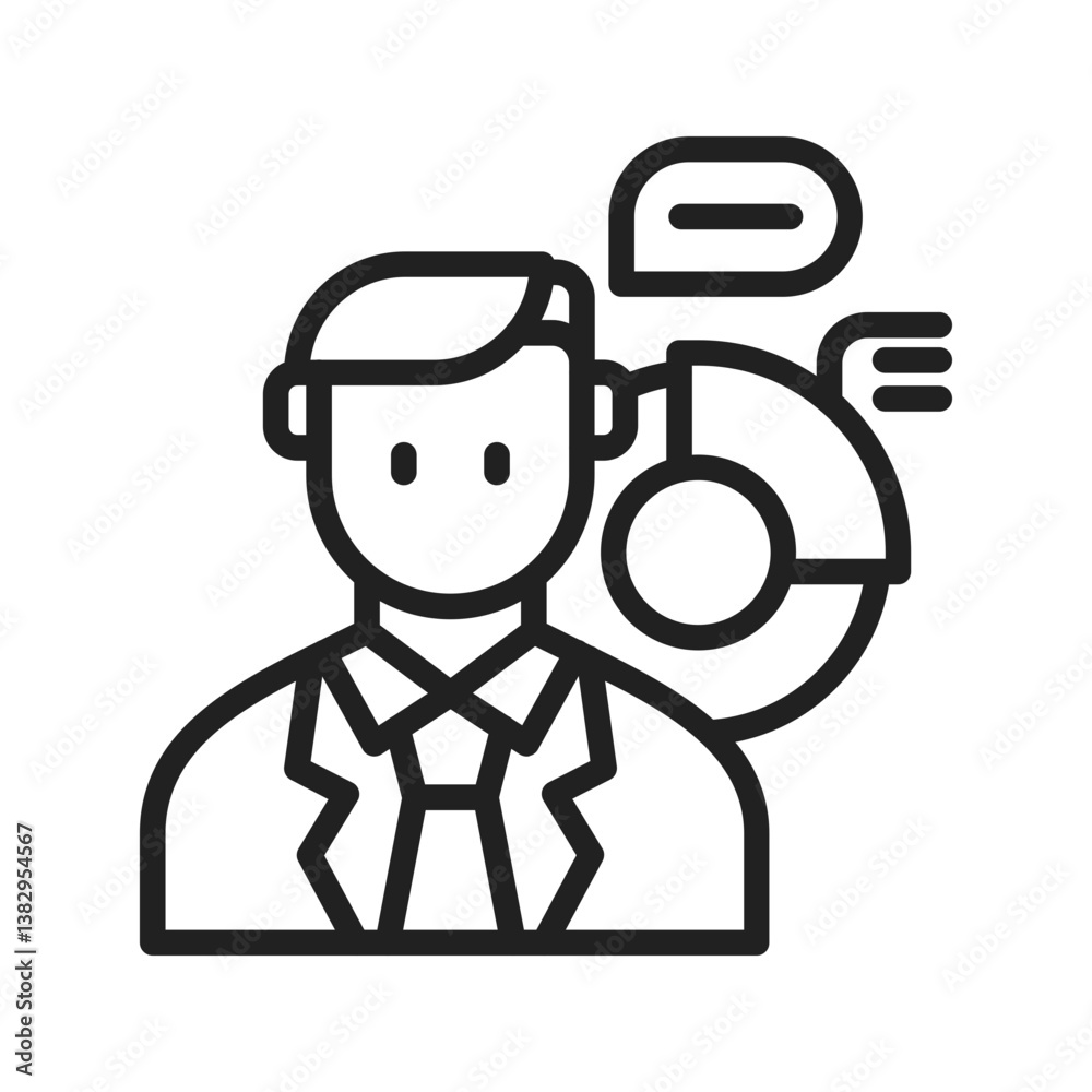 Business Exposition icon vector image. Suitable for mobile apps, web apps and print media. Business Exposition icon vector image. Suitable for mobile apps, web apps and print media.
