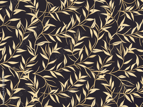 Tiny seamless pattern for textile design and digital papers, seamless pattern with leaves, seamless pattern with flowers, seamless floral pattern